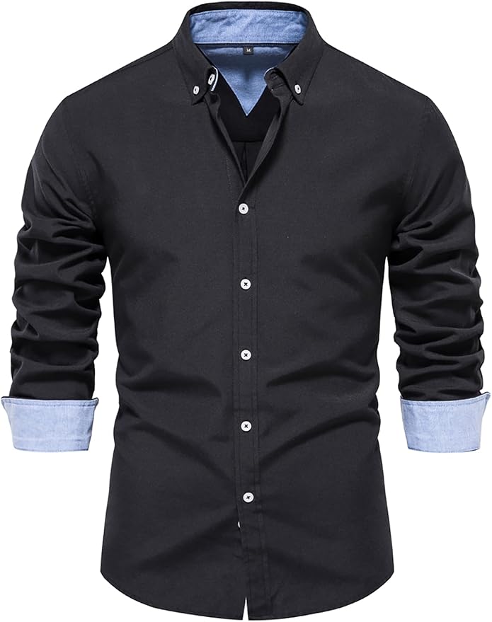 Aryan Clothing Article #7426  Men’s Slim-Fit Long-Sleeve