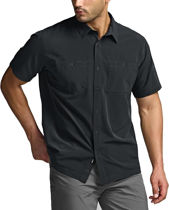 Aryan Clothing Article #7412 Breathable Button Down Outdoor Hiking Shirt