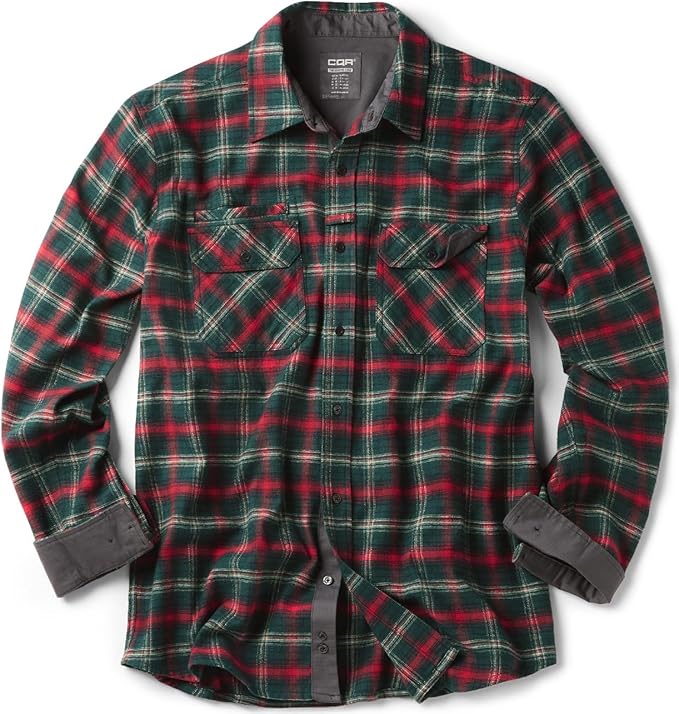 Aryan Clothing Article #7417  Men's All Cotton Flannel Shirt