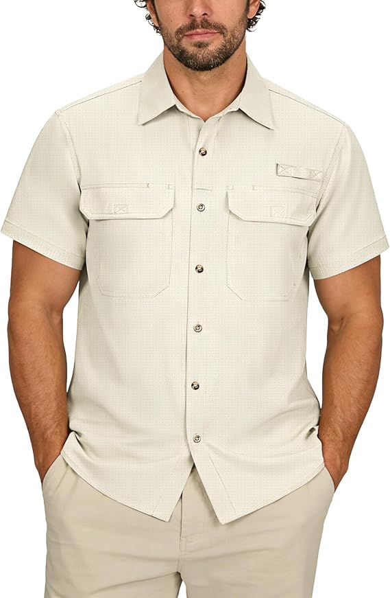 Aryan Clothing Article #7406 UV Protection Short Sleeved Shirt