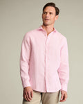 Aryan Clothing Article #7434 Pure Linen Shirt - Pink